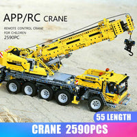 MOULDKING 13107 Crane MK II Truck Construction Building Block Gift Toy