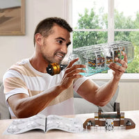 Mould King 10067 Pirates Ship in a Bottle Building Blocks Kits for Kids 2499pcs