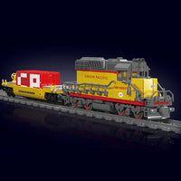MOULD KING 12027S EMD SD40-2 Diesel Locomotive With Motor with 1257 Pieces