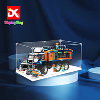 Display King -Acrylic display case with screw for LEGO® Arctic Explorerscience Lab Truck 60471