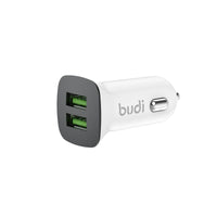 sky Budi CC631TW 2.4A 2USB Car Charger with USB-A to C Combo
