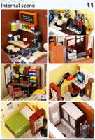 MOULD KING MOULD KING 16008 Coffee House Modular Building Brick 3103 PCS Set