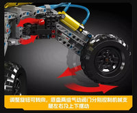 Mould King 17060 Pneumatic All-Terrain Excavator 1392pcs