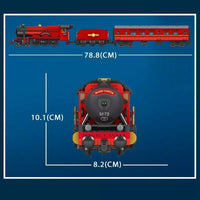 Building Blocks Sets MOULD KING 12010 RC APP The Magic Train Bricks DIY Model