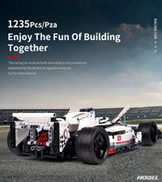 MOULD KING 13117 MOC-31313 F1 Racing Car Compatible 42096