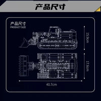 Mould King 17054 Gopher loader Model Toy 1423pcs