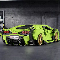 Mould King 10011 Mini SAI Sports Car MOC Building Blocks 1:14 Scale Model 1133pc