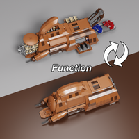 MOC Factory 89104 Duck Troop Transport – MTT with 1286 Pieces