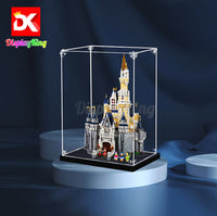 Display King - Acrylic display case for Lego The Disney Castle 71040 3mm Thickness dust-Free and Crystal Clear Display case with Screw