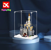 Display King - Acrylic display case for Lego The Disney Castle 71040 3mm Thickness dust-Free and Crystal Clear Display case with Screw