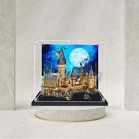 Display King - Acrylic display case  for Lego Hogwarts Castle 71043 3mm Thickness dust-Free and Crystal Clear Display case with Screw
