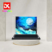 Display King - Acrylic display case  for Lego Hogwarts Castle 71043 3mm Thickness dust-Free and Crystal Clear Display case with Screw