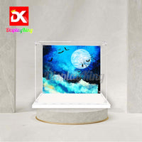 Display King - Acrylic display case  for Lego Hogwarts Castle 71043 3mm Thickness dust-Free and Crystal Clear Display case with Screw