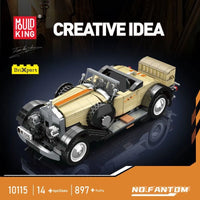 MOULD KING 10115 Rolls-Royce Phantom Classic Car with 897 Pieces
