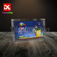 Display King - Acrylic photo frame for Lego Super Mario 64 Question Mark Block 71395