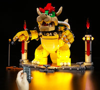 Brick Shine -  Light Kit for LEGO® The Mighty Bowser 71411