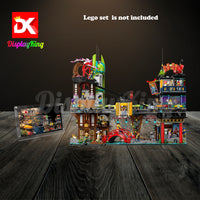 Display King - Acrylic photo frame for Lego NINJAGO City Markets 71799
