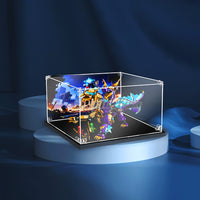 Display King -Acrylic display case with screw for LEGO® Arc Dragon of Focus 71836
