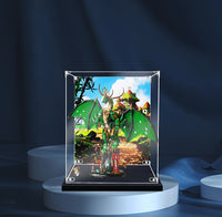 Display King -Acrylic display case with screw for LEGO® The Guardian Dragon 71847