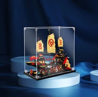 Display King -Acrylic display case with screw for LEGO® The Temple Bounty 71848