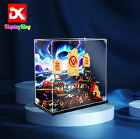 Display King -Acrylic display case with screw for LEGO® The Temple Bounty 71848