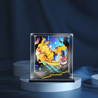 Display King -Acrylic display case with screw for LEGO® ikachu and Poke Ball 72152