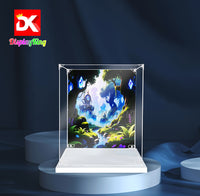 Display King -Acrylic display case with screw for LEGO® Venusaur,Charizard and Blastoise 72153