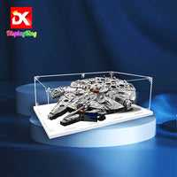 Display King - Acrylic display case for LEGO® Star Wars Millennium Falcon 75192 3mm Thickness dust-Free and Crystal Clear Display case with Screw