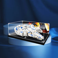 Display King - Acrylic display case with screw for LEGO® Millennium Falcon 75212