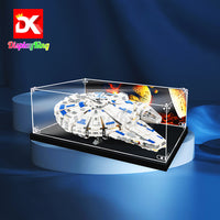 Display King - Acrylic display case with screw for LEGO® Millennium Falcon 75212