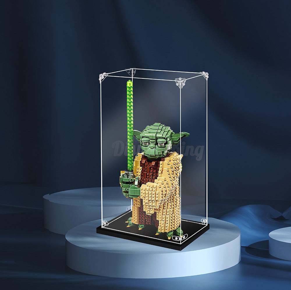 Display King Acrylic display case with screw for LEGO® UCS Yoda 75255