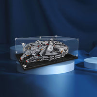 Display King –  Acrylic display case with screw for LEGO® The Rise of Skywalker Millennium Falcon 75257