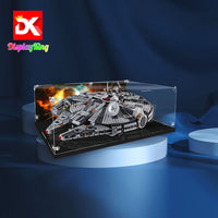 Display King –  Acrylic display case with screw for LEGO® The Rise of Skywalker Millennium Falcon 75257