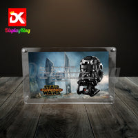 Display King - Acrylic photo frame for Lego TlE Fighter pilot Helmet 75274