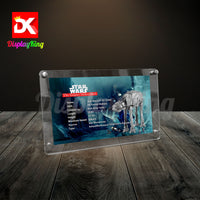 Display King - Acrylic photo frame for Lego AT-AT 75288