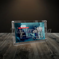 Display King - Acrylic photo frame for Lego AT-AT 75288