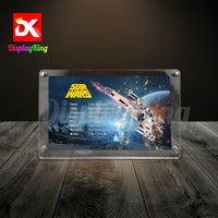 Display King - Acrylic photo frame for Lego Luke Skywalker's X-Wing Fighter 75301