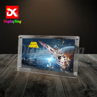 Display King - Acrylic photo frame for Lego Luke Skywalker's X-Wing Fighter 75301