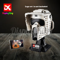 Display King - Acrylic photo frame for Lego Scout Trooper Helmet 75305