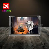 Display King - Acrylic photo frame for Lego Scout Trooper Helmet 75305
