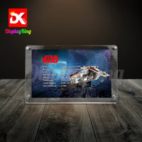 Display King - Acrylic photo frame for Lego Republic Gunship 75309