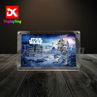 Display King - Acrylic photo frame for Lego Hoth AT-ST 75322