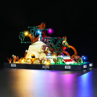 Brick Shine - GC Light kit for LEGO® Star Wars Dagobah Jedi Training Diorama 75330