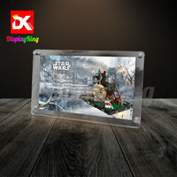 Display King - Acrylic photo frame for Lego Dagobah jedi Training Diorama 75330