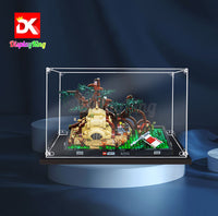 Display King -Acrylic display case with screw for LEGO® Dagobah Jedi Training Diorama 75330