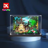 Display King -Acrylic display case with screw for LEGO® Dagobah Jedi Training Diorama 75330