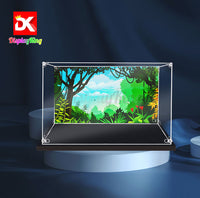 Display King -Acrylic display case with screw for LEGO® Dagobah Jedi Training Diorama 75330