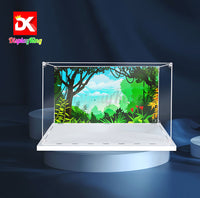 Display King -Acrylic display case with screw for LEGO® Dagobah Jedi Training Diorama 75330