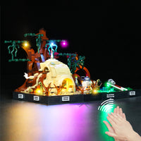 Brick Shine - GC Light kit for LEGO® Star Wars Dagobah Jedi Training Diorama 75330