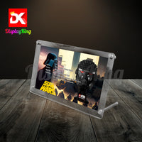 Display King - Acrylic photo frame for Lego Dark Trooper Helmet 75343